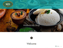 Tablet Screenshot of maduraiidlyshop.com